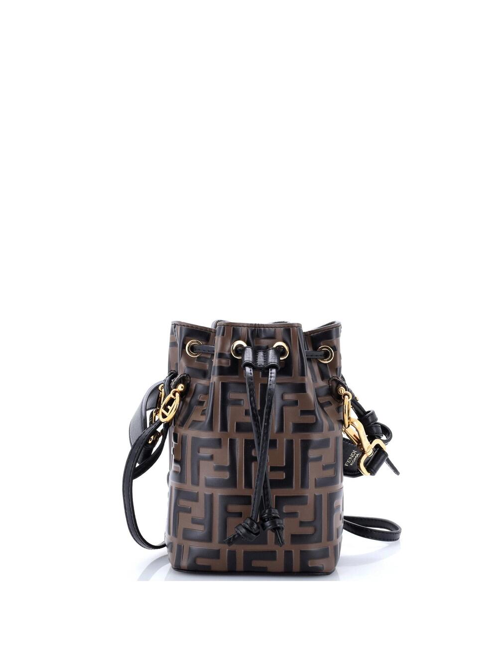 Fendi Mon Tresor Bucket Bag Zucca #349566F16B